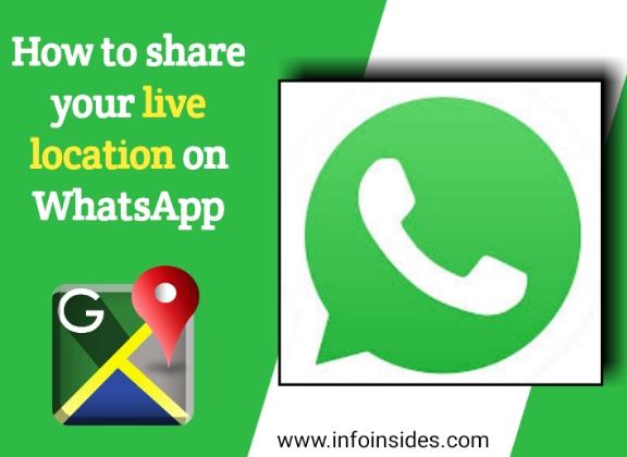 How to share location on WhatsApp