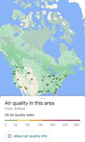 air quality on google maps