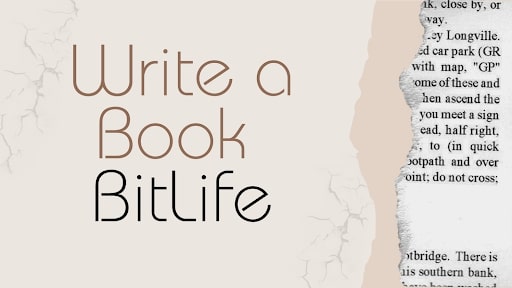 how to write a book in bitlife